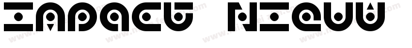 Impact Nieuw 2012 It字体转换